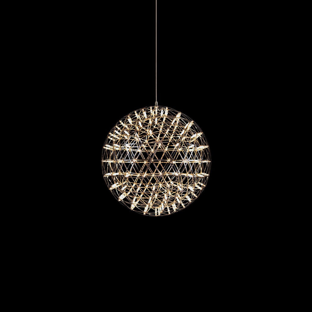 Sparkling Silver Ceiling Pendant Light Lighting Lobby