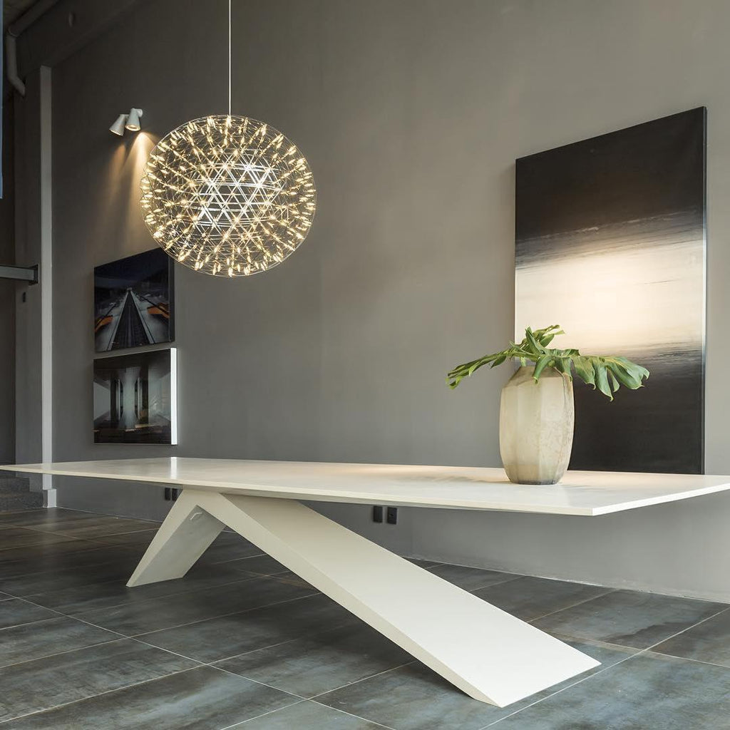 Sparkling Silver Ceiling Pendant Light Lighting Lobby