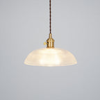 Spiral Ribbed Ceiling Suspension Light Lighting Lobby