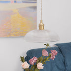 Spiral Ribbed Ceiling Suspension Light Lighting Lobby