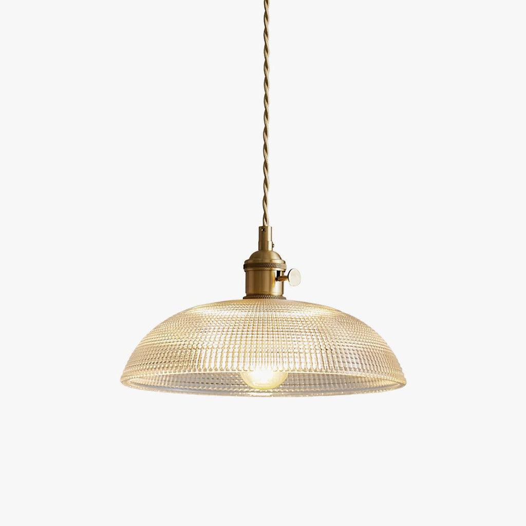 Spiral Ribbed Ceiling Suspension Light Lighting Lobby