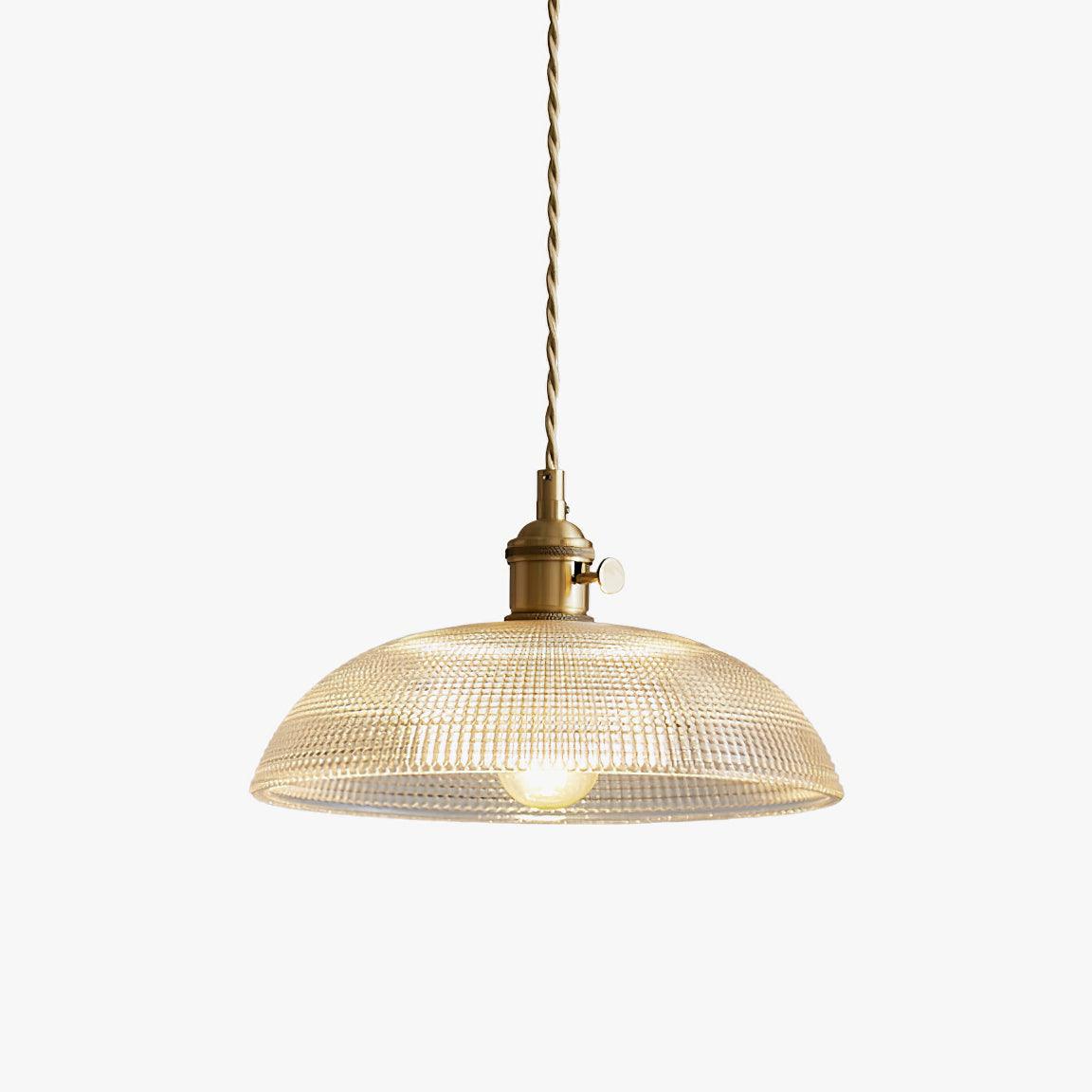 Spiral Ribbed Ceiling Suspension Light Lighting Lobby