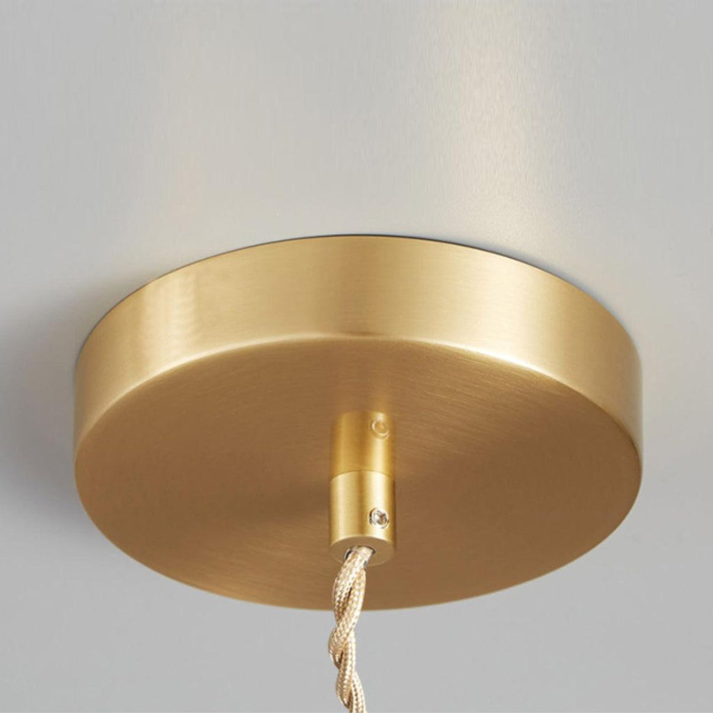 Spiral Ribbed Ceiling Suspension Light Lighting Lobby