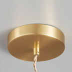 Spiral Ribbed Ceiling Suspension Light Lighting Lobby