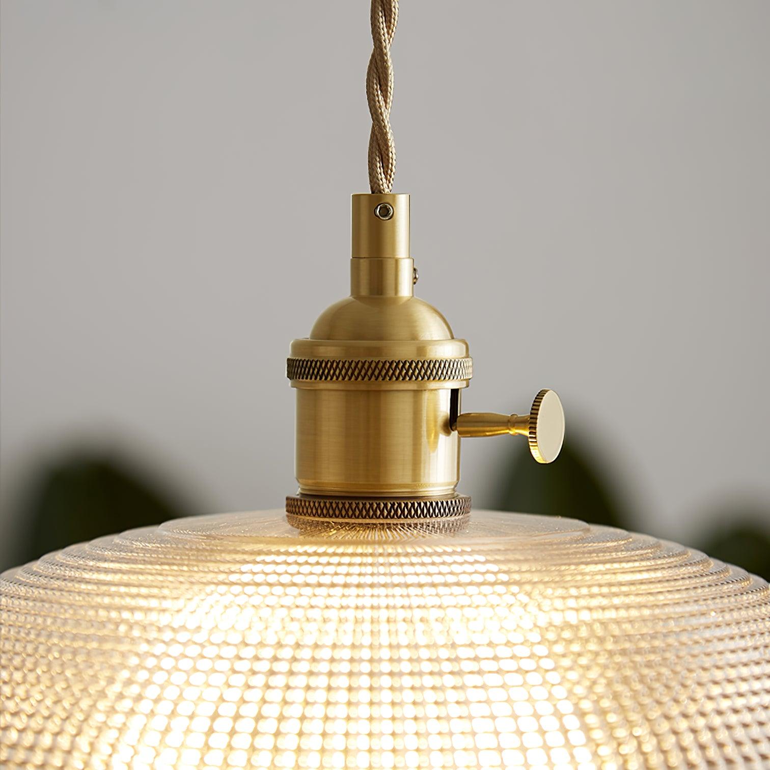 Spiral Ribbed Ceiling Suspension Light Lighting Lobby