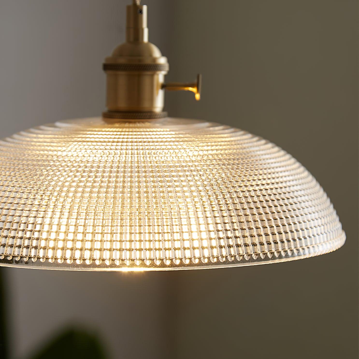 Spiral Ribbed Ceiling Suspension Light Lighting Lobby