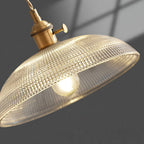 Spiral Ribbed Ceiling Suspension Light Lighting Lobby