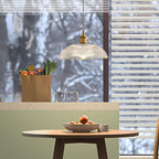 Spiral Ribbed Ceiling Suspension Light Lighting Lobby