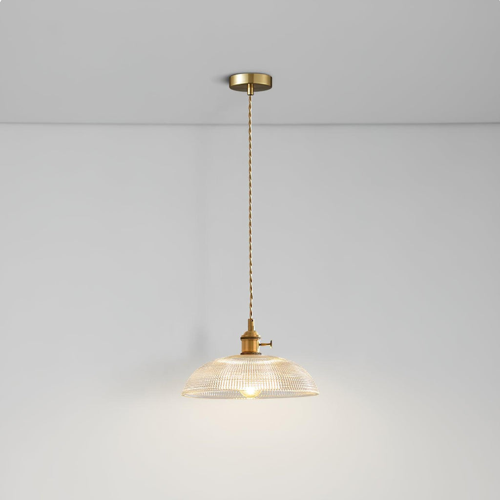 Spiral Ribbed Ceiling Suspension Light Lighting Lobby