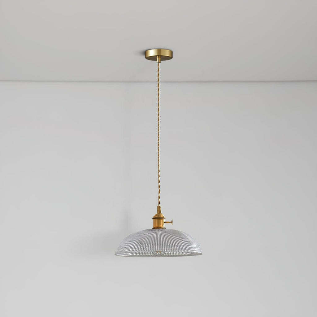 Spiral Ribbed Ceiling Suspension Light Lighting Lobby