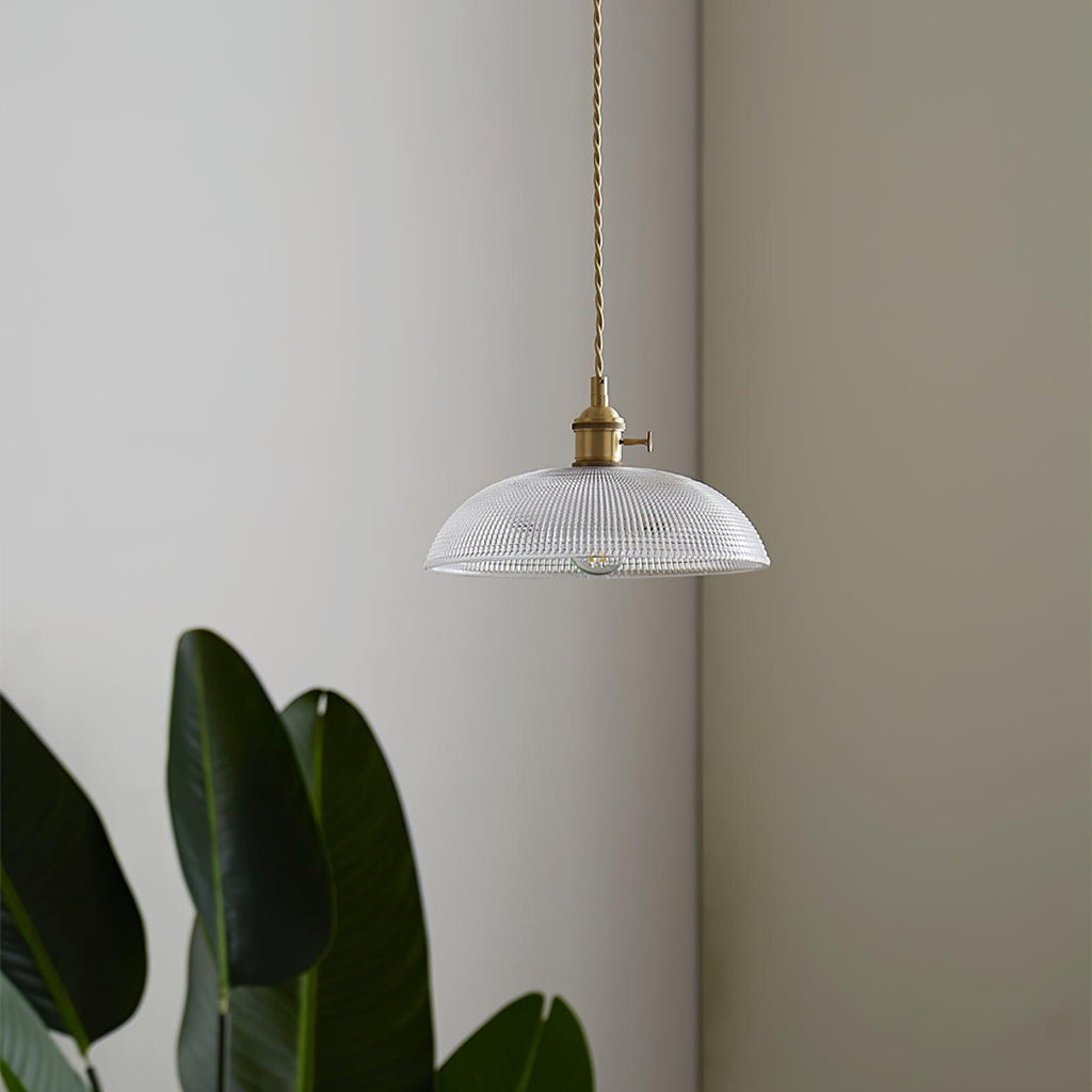 Spiral Ribbed Ceiling Suspension Light Lighting Lobby
