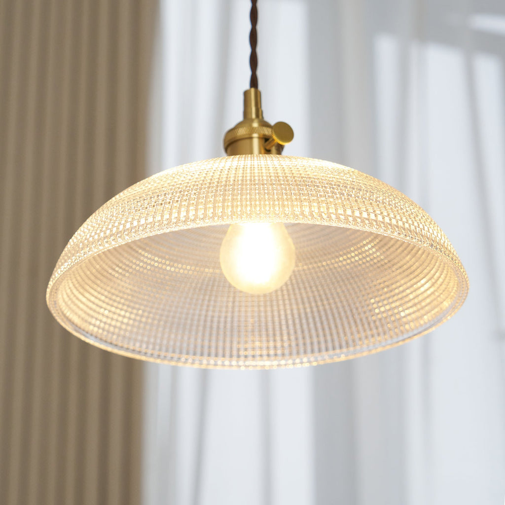 Spiral Ribbed Ceiling Suspension Light Lighting Lobby