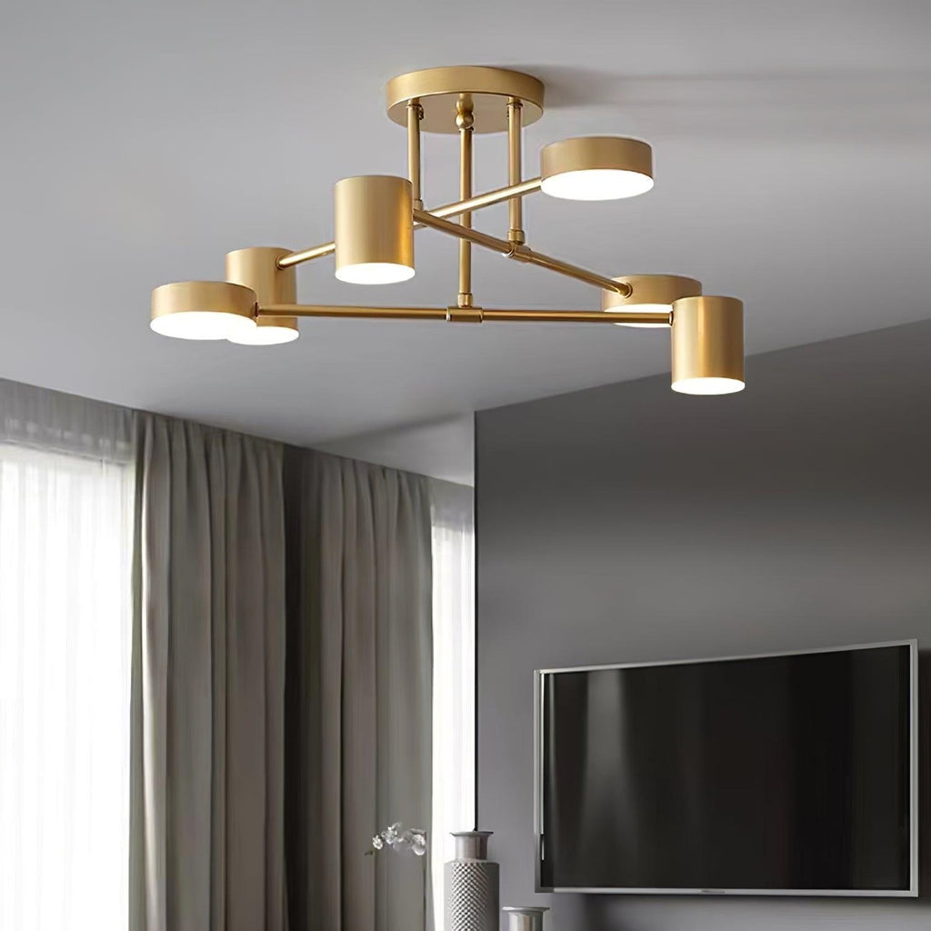 Sputnik Pendant Fixture Lighting Lobby