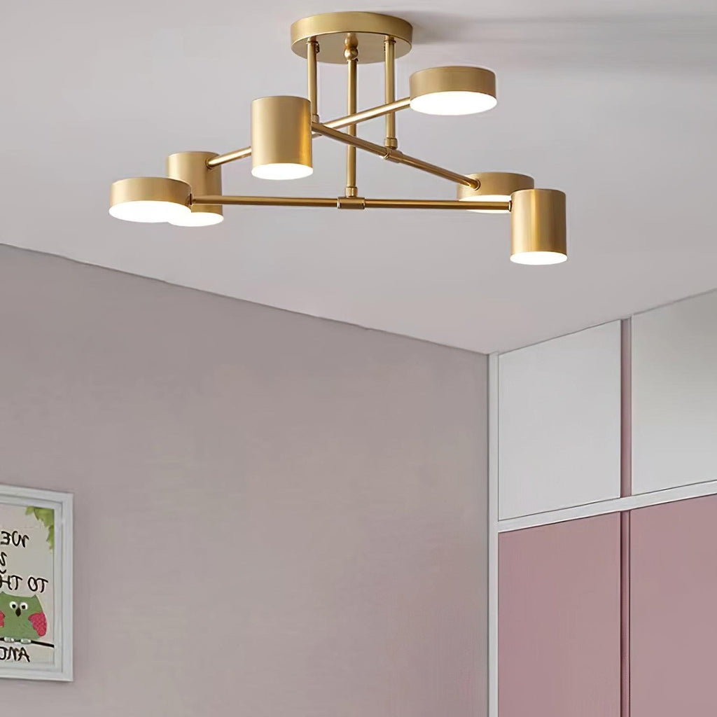 Sputnik Pendant Fixture Lighting Lobby