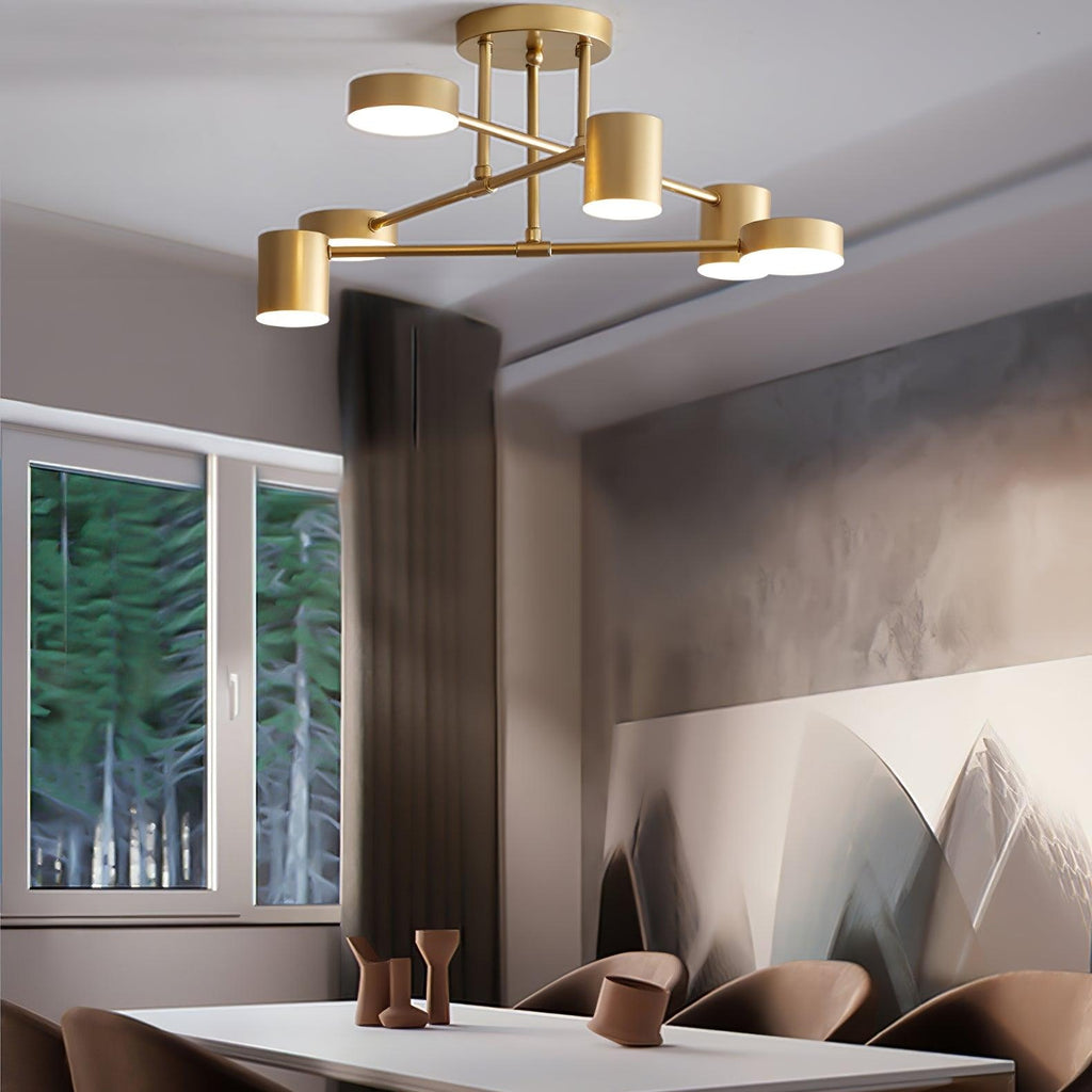 Sputnik Pendant Fixture Lighting Lobby