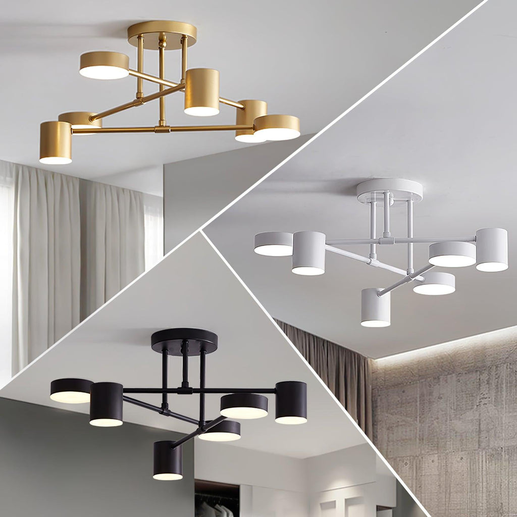 Sputnik Pendant Fixture Lighting Lobby