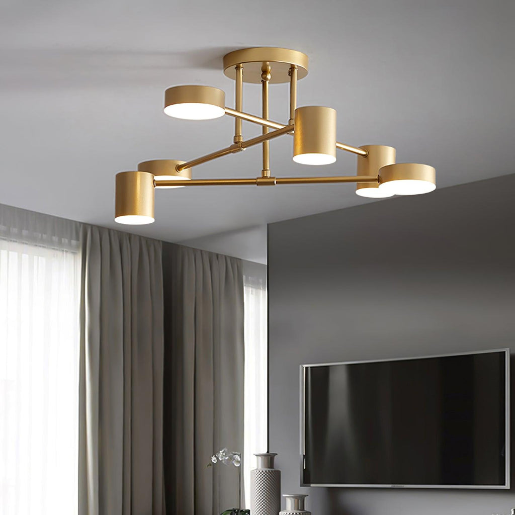 Sputnik Pendant Fixture Lighting Lobby