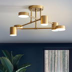 Sputnik Pendant Fixture Lighting Lobby