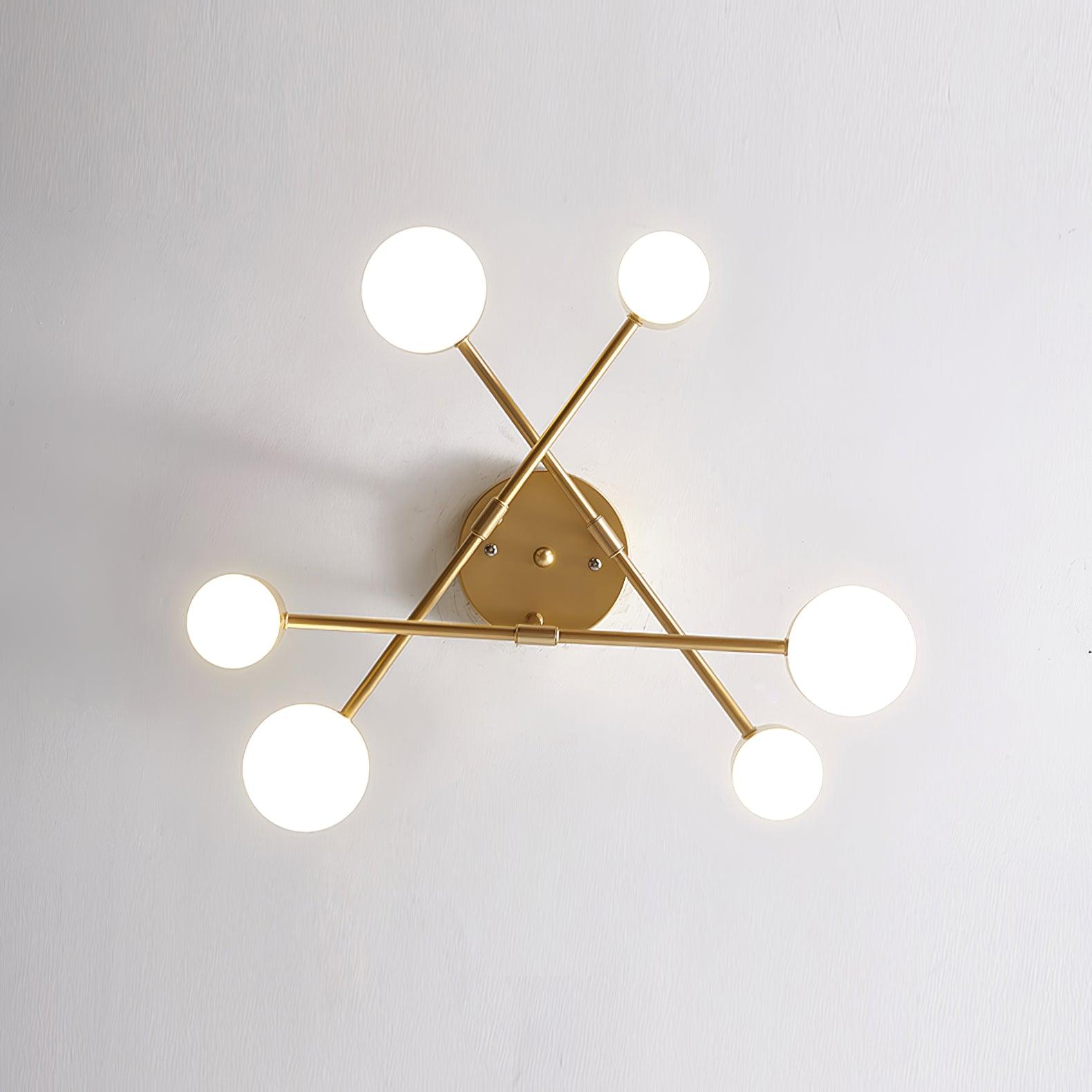 Sputnik Pendant Fixture Lighting Lobby