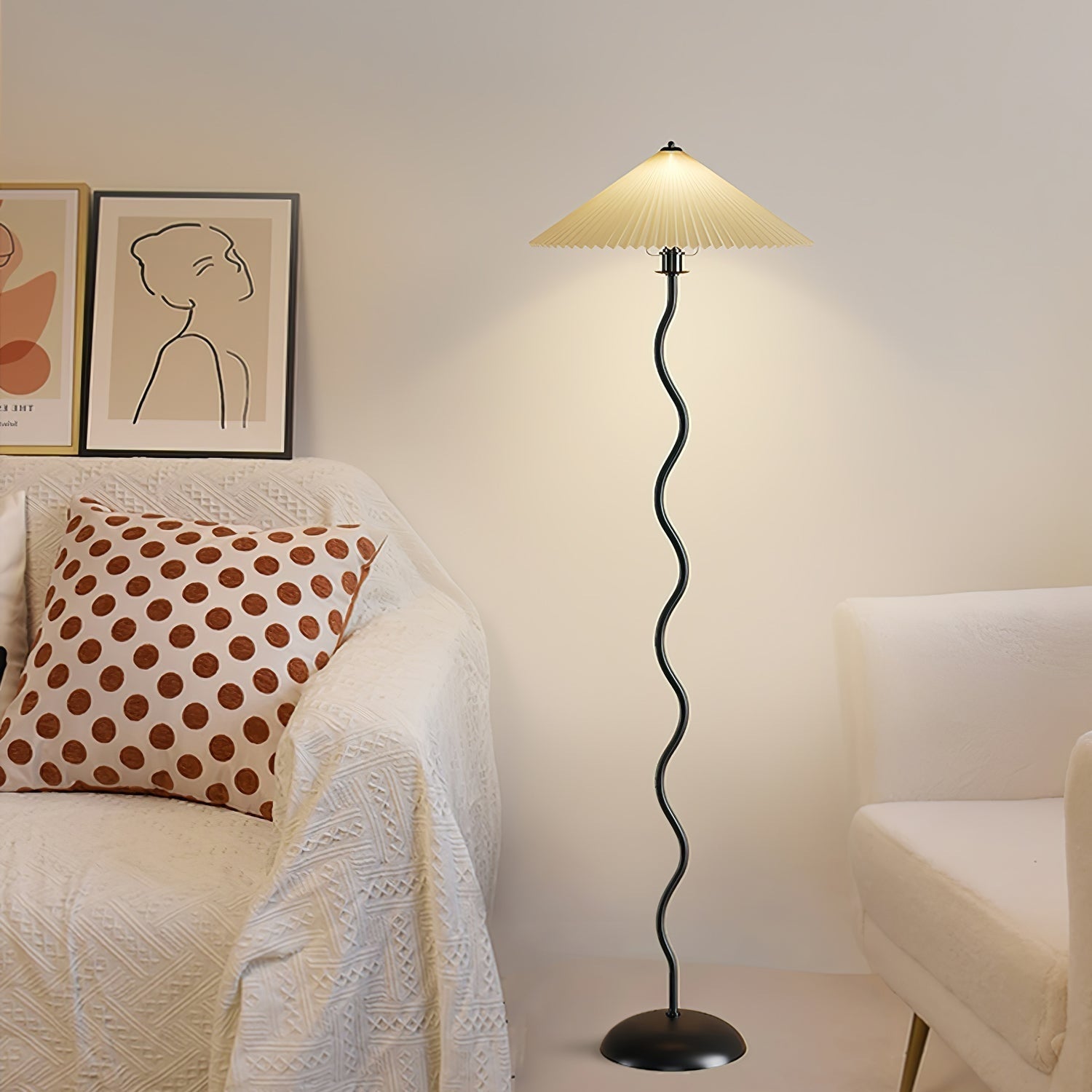 Squiggle Ceiling Light Lighting Lobby
