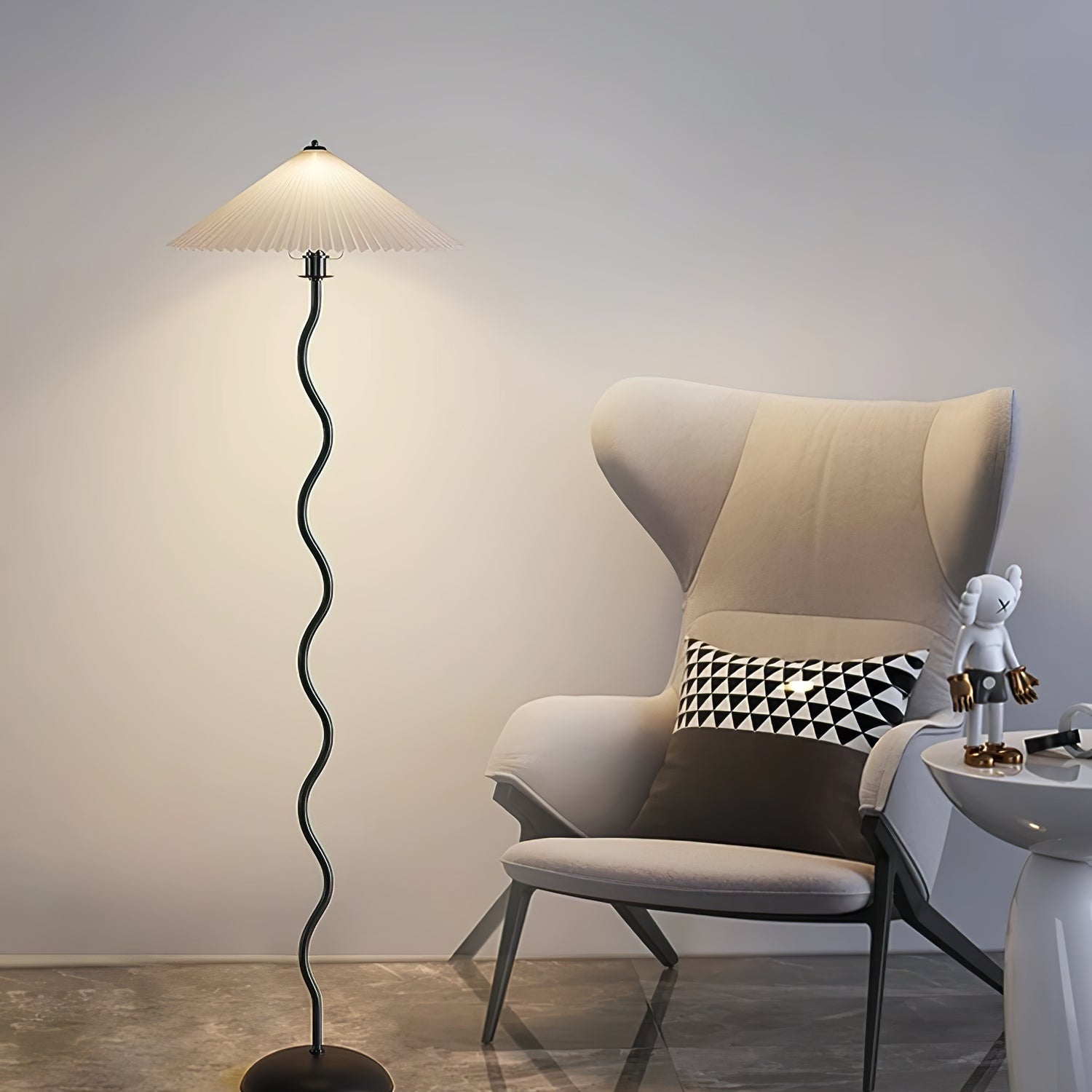 Squiggle Ceiling Light Lighting Lobby