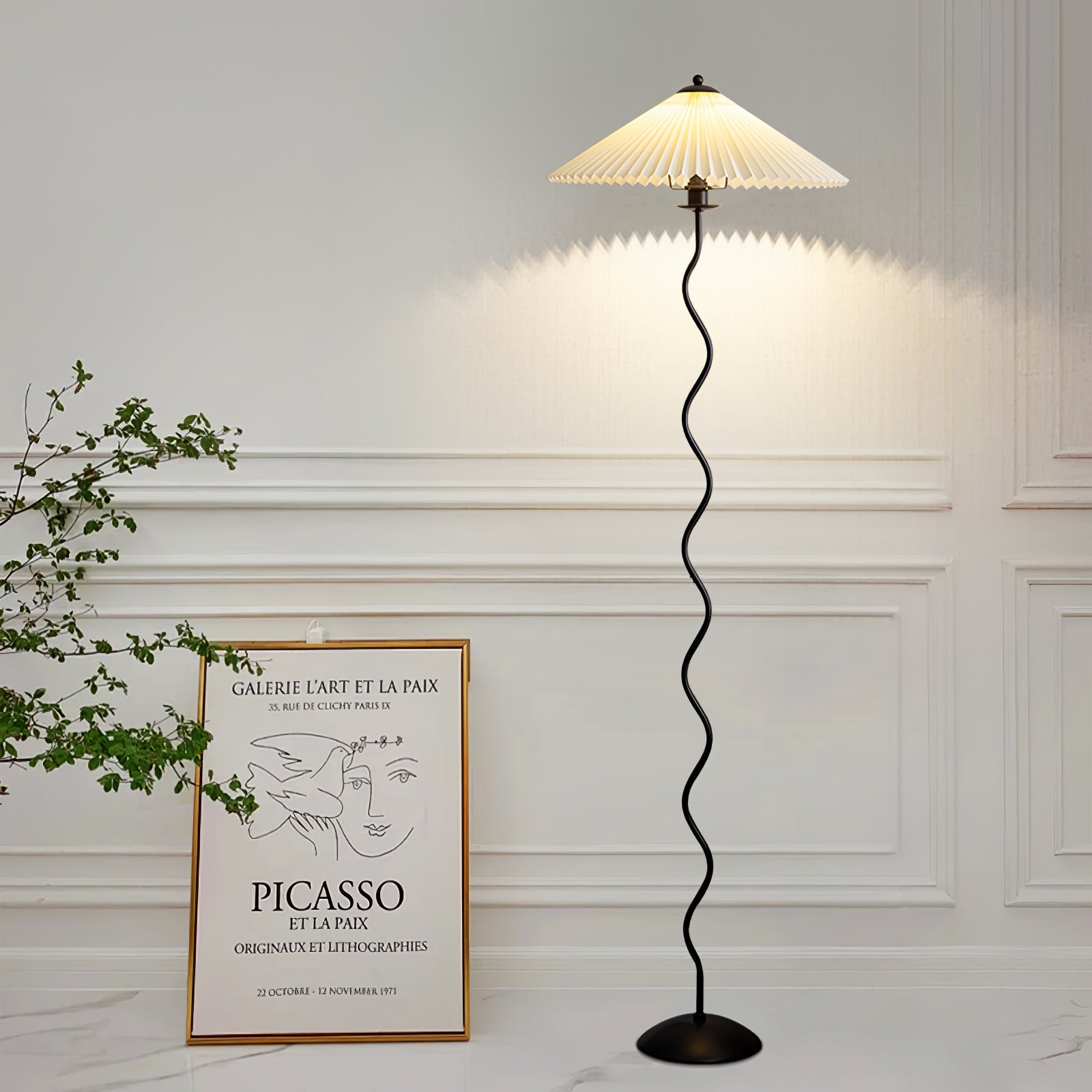 Squiggle Ceiling Light Lighting Lobby