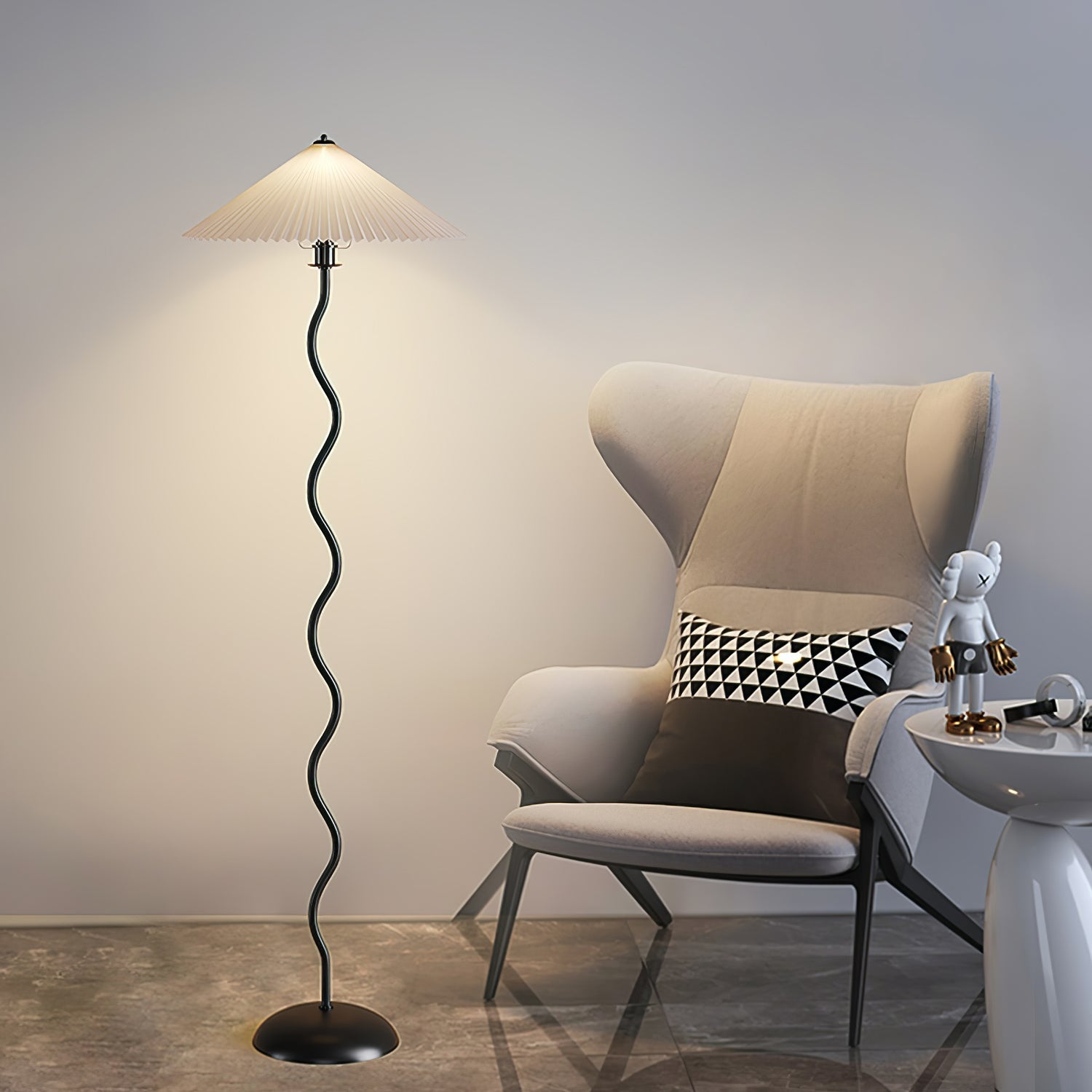 Squiggle Ceiling Light Lighting Lobby