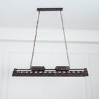 Steampunk Industrial Ceiling Suspension Lighting Lobby