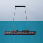Steampunk Industrial Ceiling Suspension Lighting Lobby