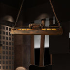 Steampunk Industrial Ceiling Suspension Lighting Lobby