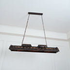 Steampunk Industrial Ceiling Suspension Lighting Lobby