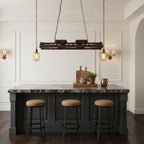 Steampunk Industrial Ceiling Suspension Lighting Lobby