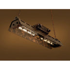 Steampunk Industrial Ceiling Suspension Lighting Lobby