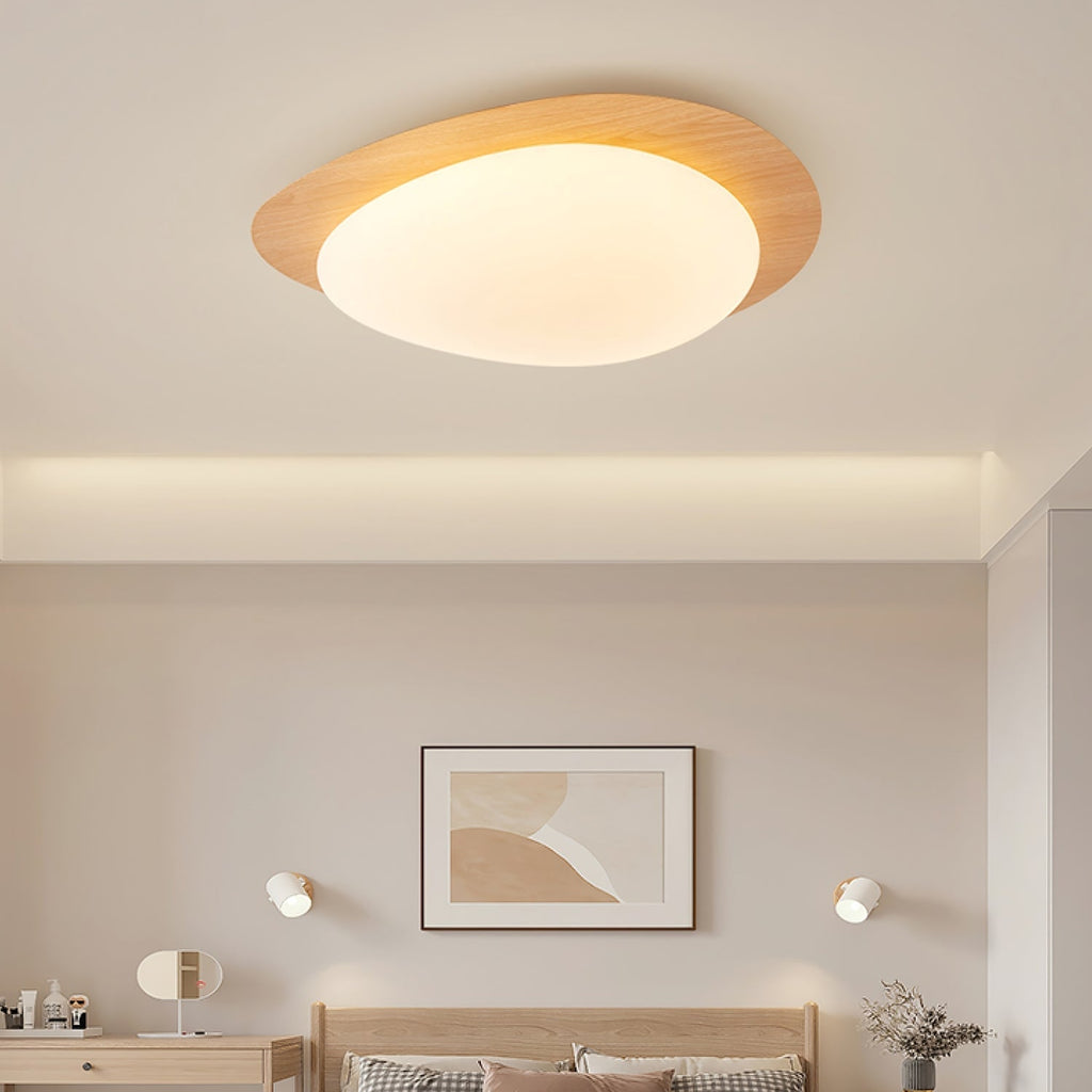 Stone Metal Pendant Light Lighting Lobby