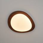 Stone Metal Pendant Light Lighting Lobby