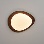 Stone Metal Pendant Light Lighting Lobby