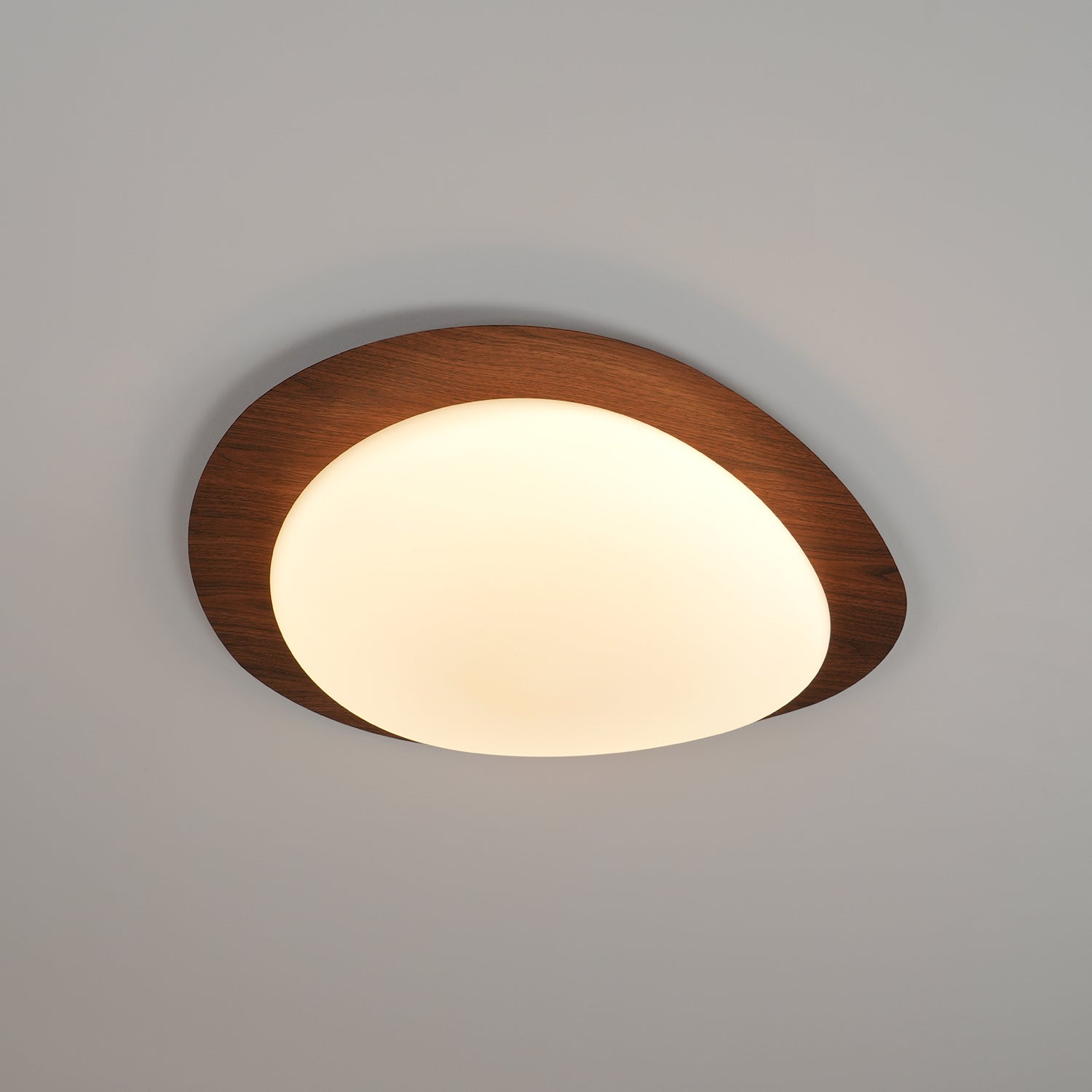 Stone Metal Pendant Light Lighting Lobby