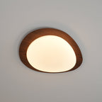 Stone Metal Pendant Light Lighting Lobby