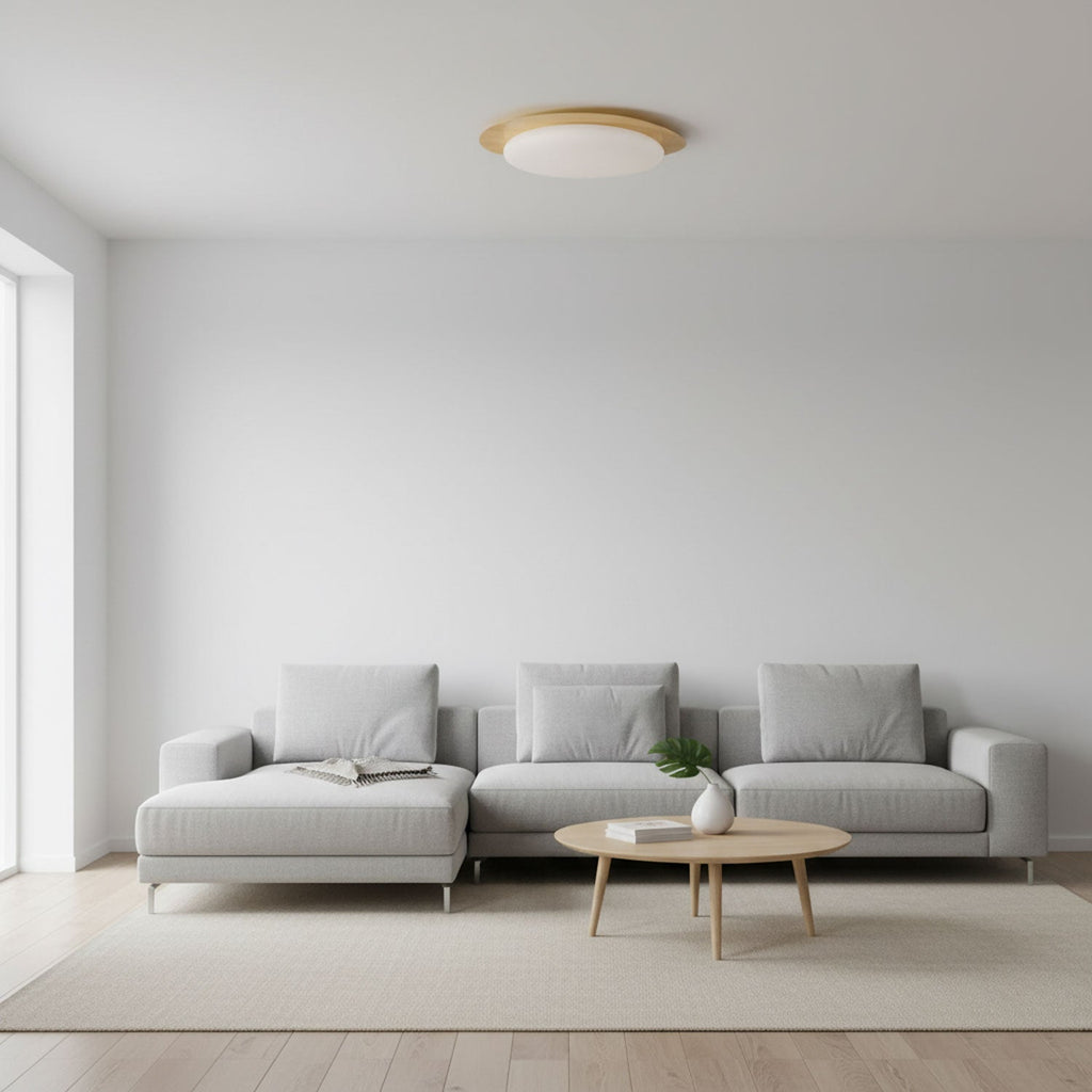 Stone Metal Pendant Light Lighting Lobby