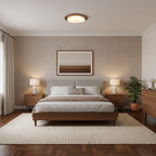 Stone Metal Pendant Light Lighting Lobby