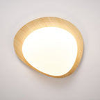 Stone Metal Pendant Light Lighting Lobby
