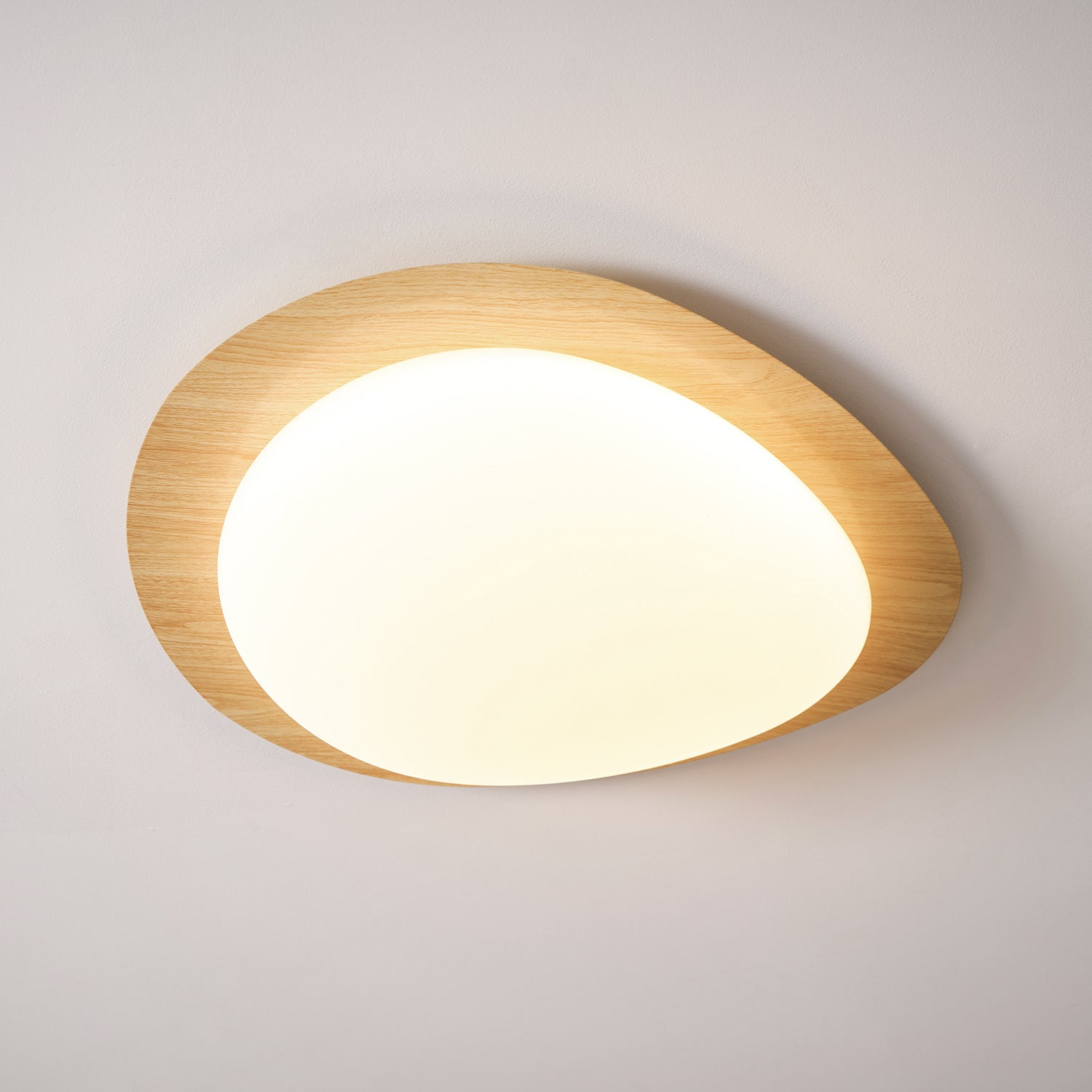 Stone Metal Pendant Light Lighting Lobby