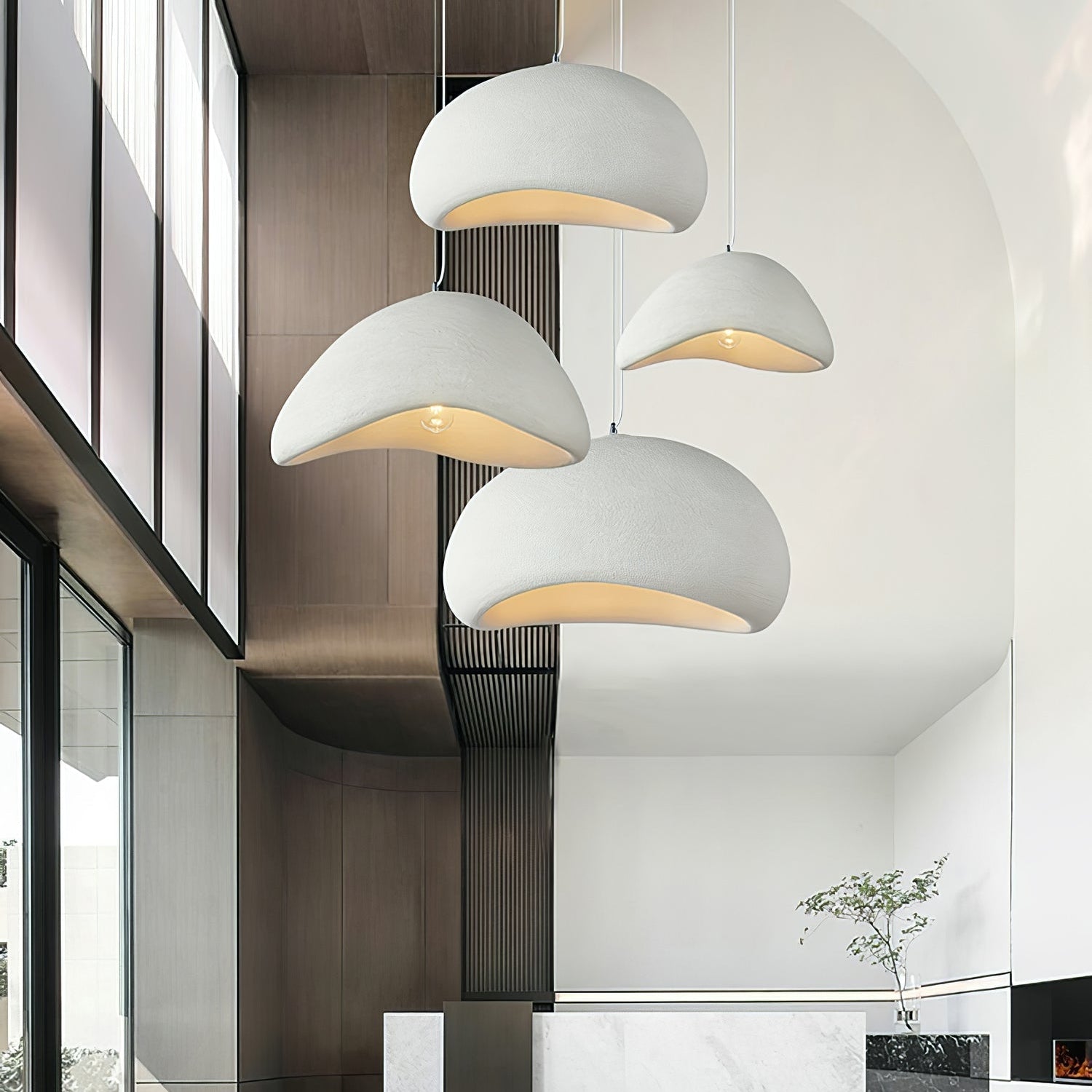Style B Cloud Ceiling Pendant Light Lighting Lobby