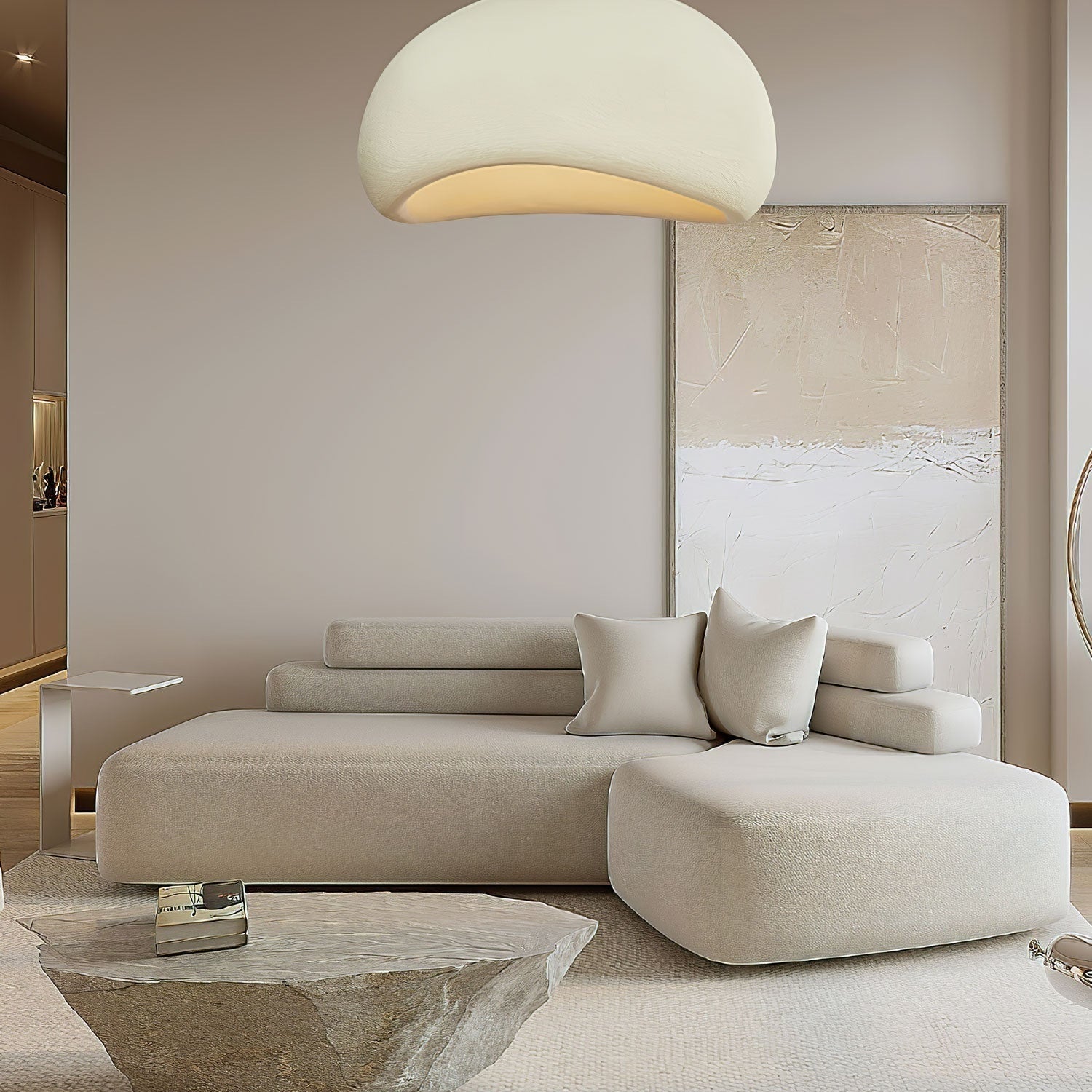 Style B Cloud Ceiling Pendant Light Lighting Lobby
