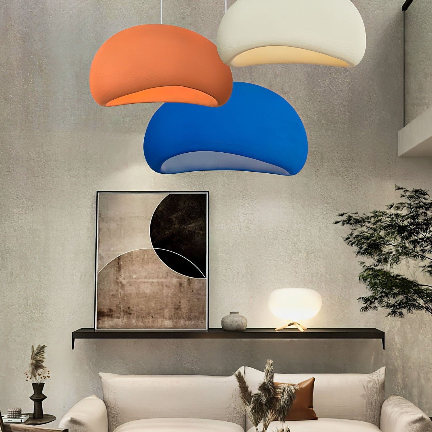 Style B Cloud Ceiling Pendant Light Lighting Lobby