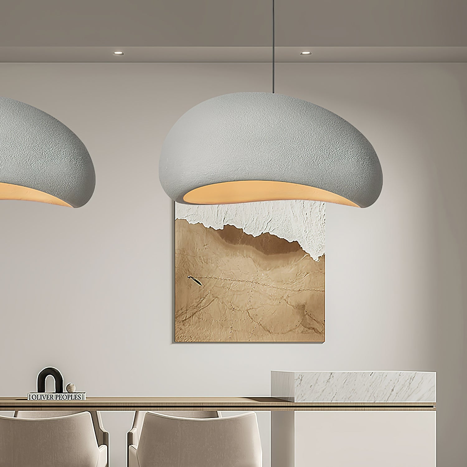 Style B Cloud Ceiling Pendant Light Lighting Lobby