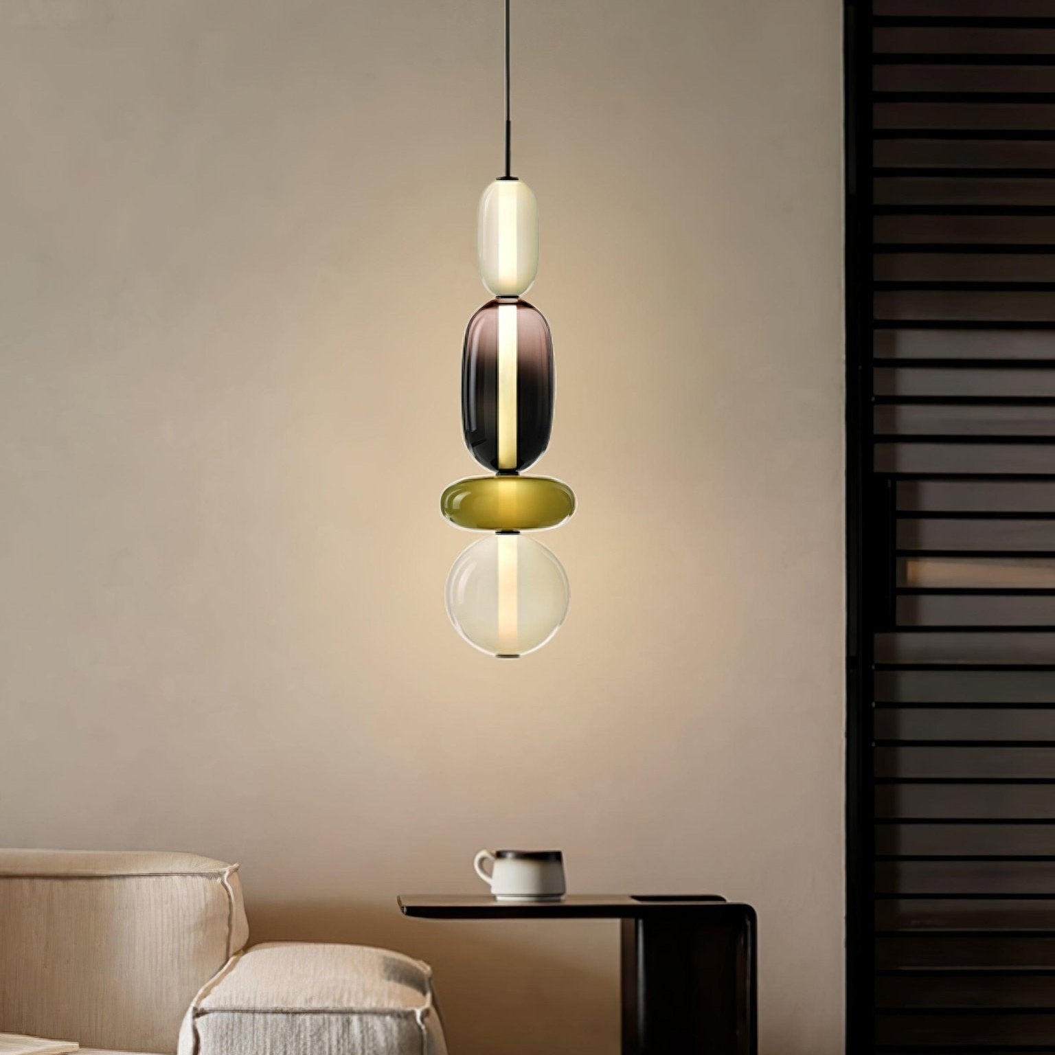 Sugar-Coated Glass Ceiling Light Lighting Lobby
