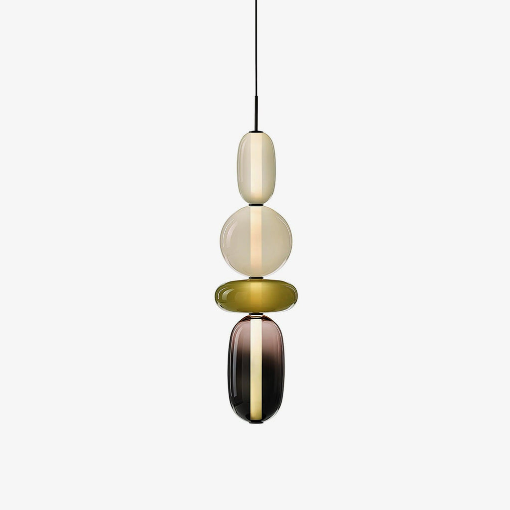 Sugar-Coated Glass Ceiling Light Lighting Lobby