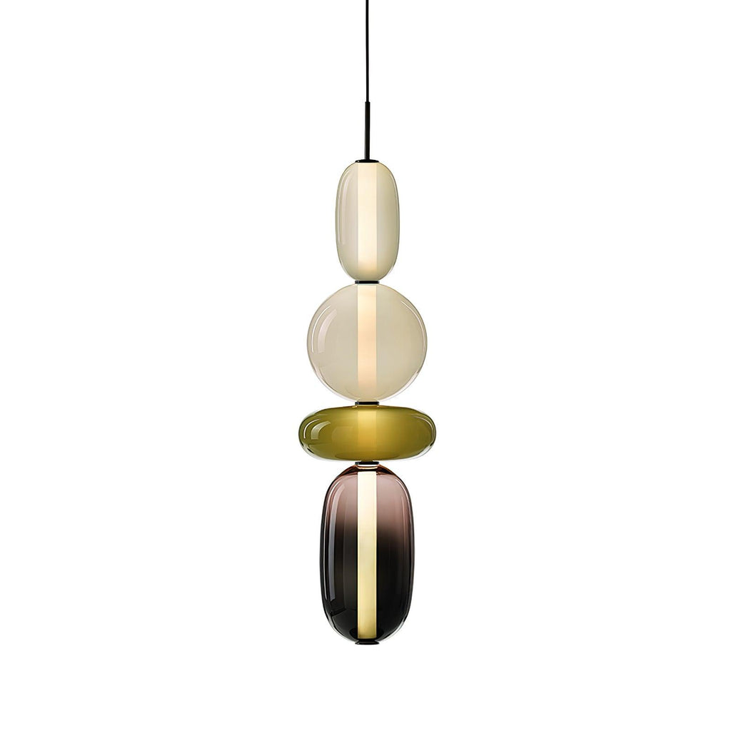 Sugar-Coated Glass Ceiling Light Lighting Lobby