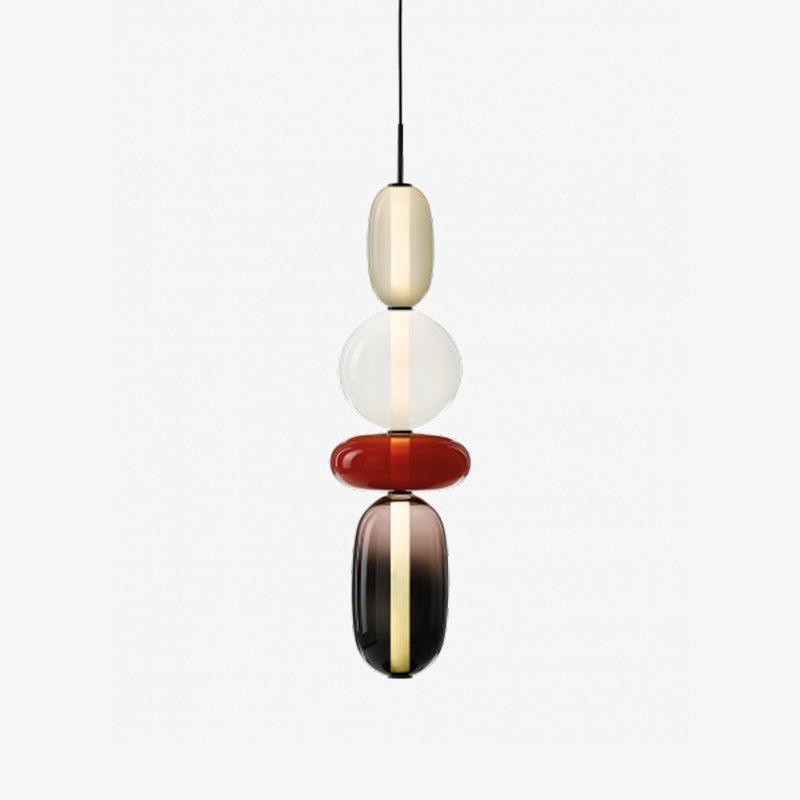 Sugar-Coated Glass Ceiling Light Lighting Lobby